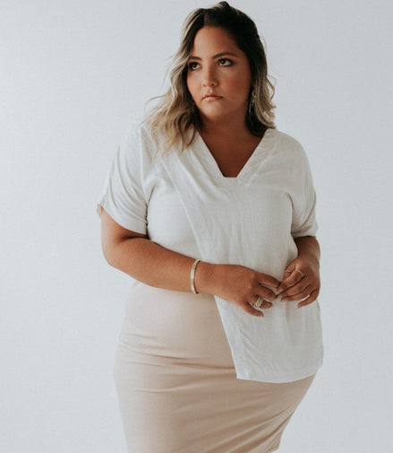 Columbus White - Blouse