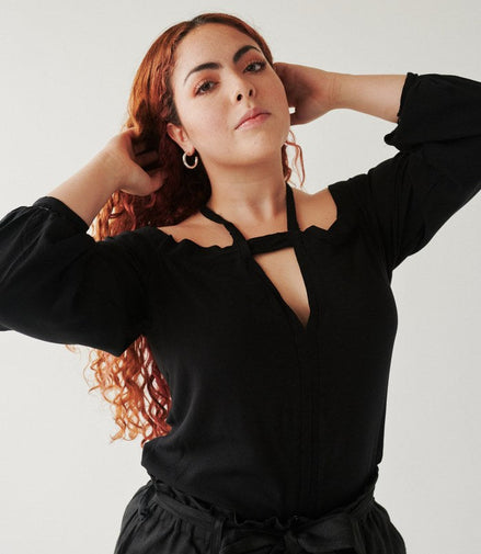 Grand Central Black - Blouse