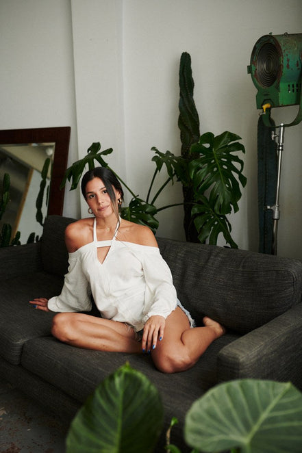 Grand Central White - Blouse
