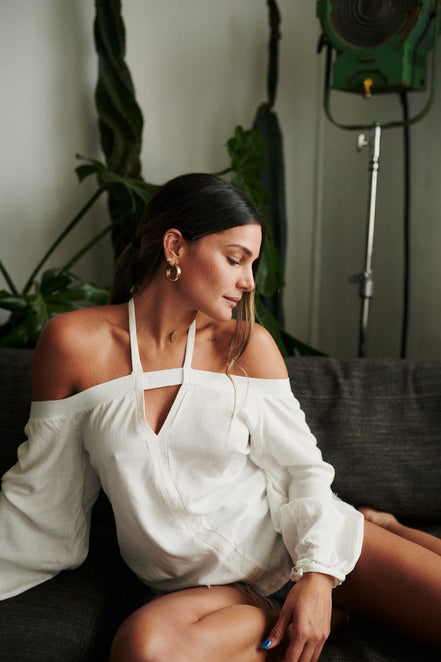 Grand Central White - Blouse