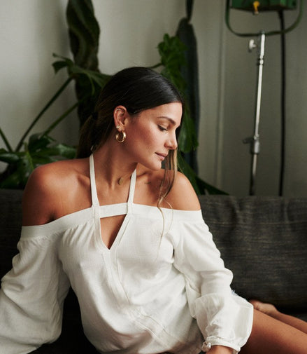 Grand Central White - Blouse