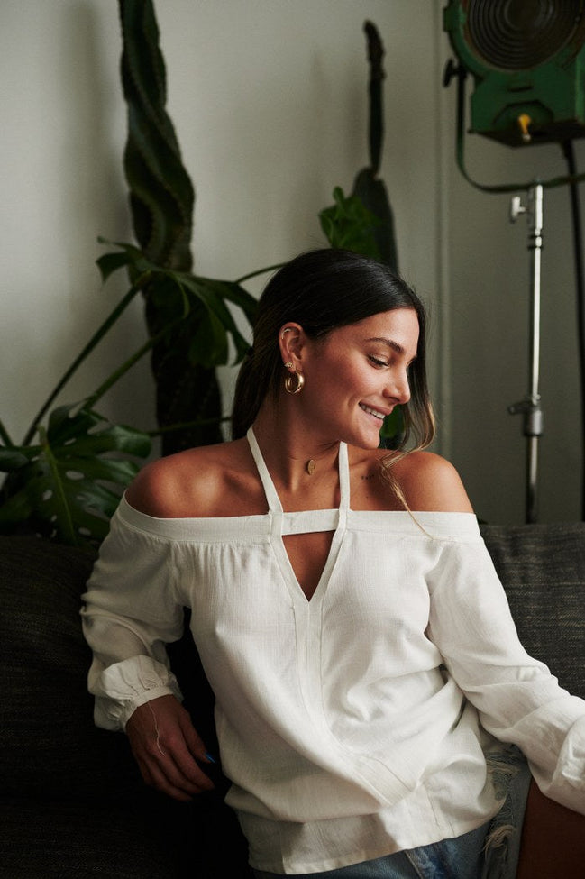Grand Central White - Blouse