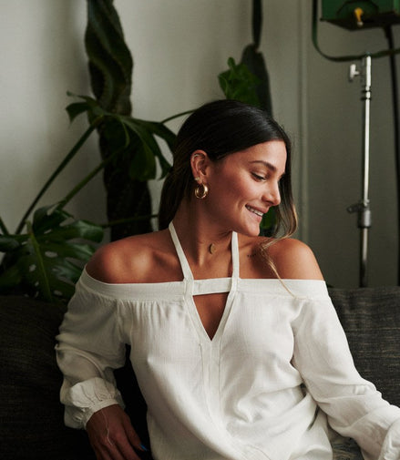 Grand Central White - Blouse