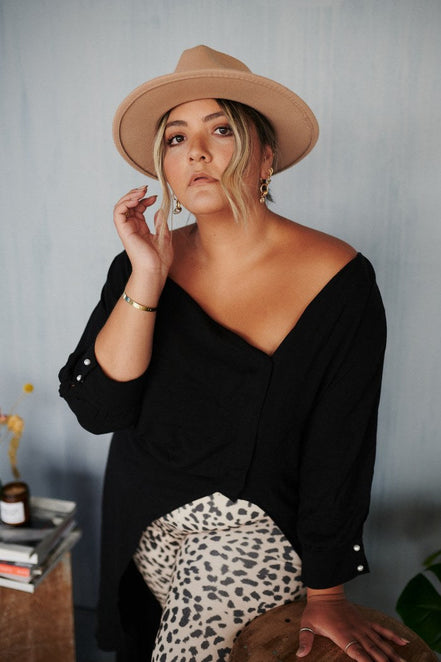 Empire Black - Blouse