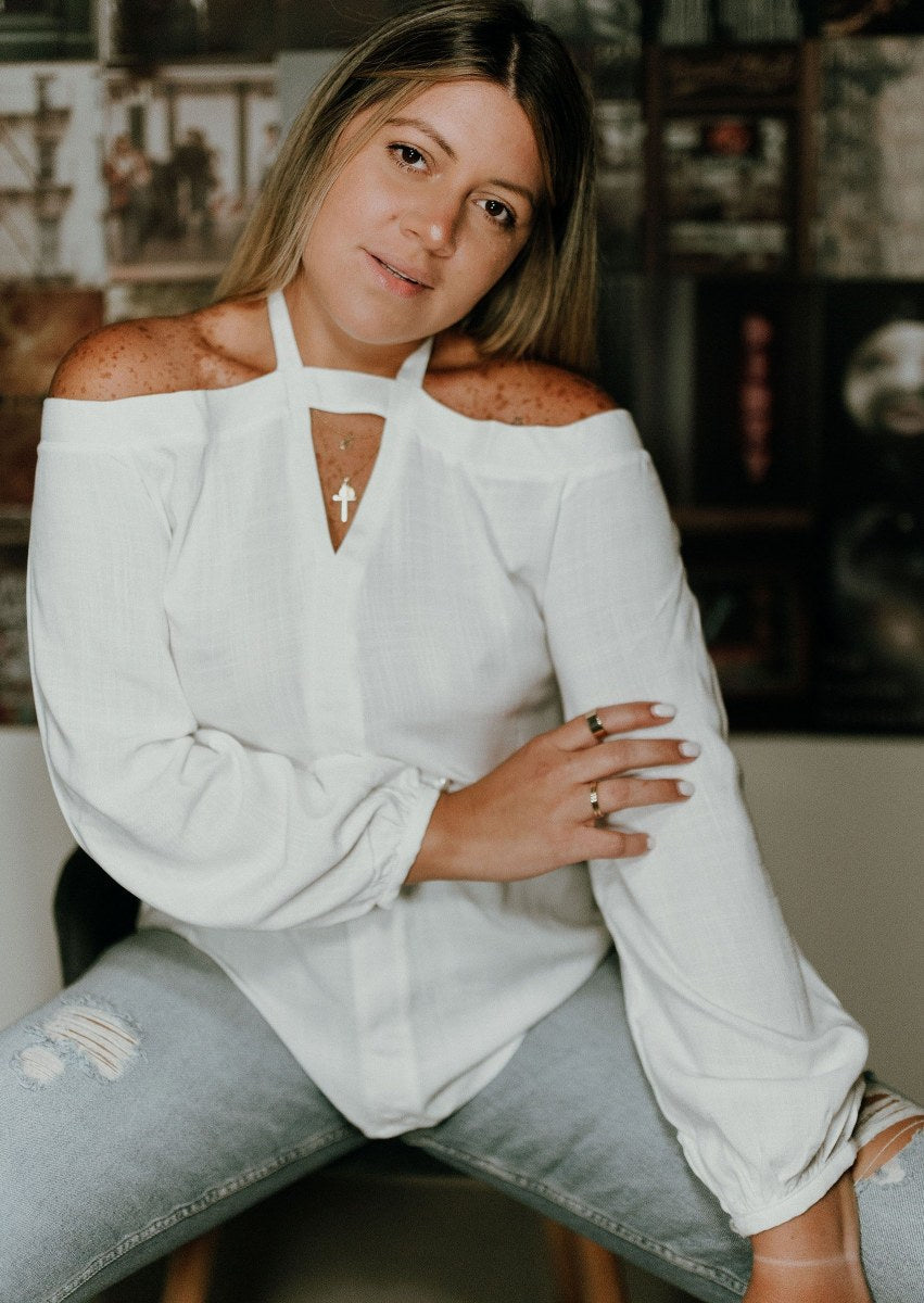 Grand Central White - Blouse