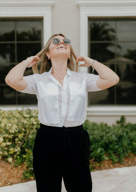 Soho White - Blouse