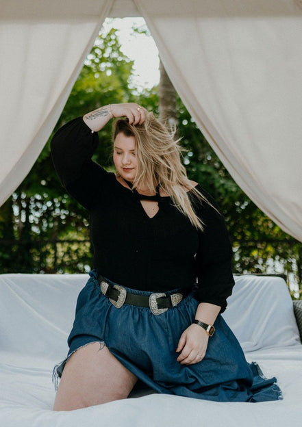 Grand Central Black - Blouse