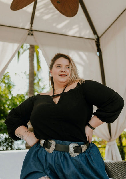 Grand Central Black - Blouse