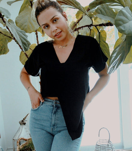 Columbus Black - Blouse